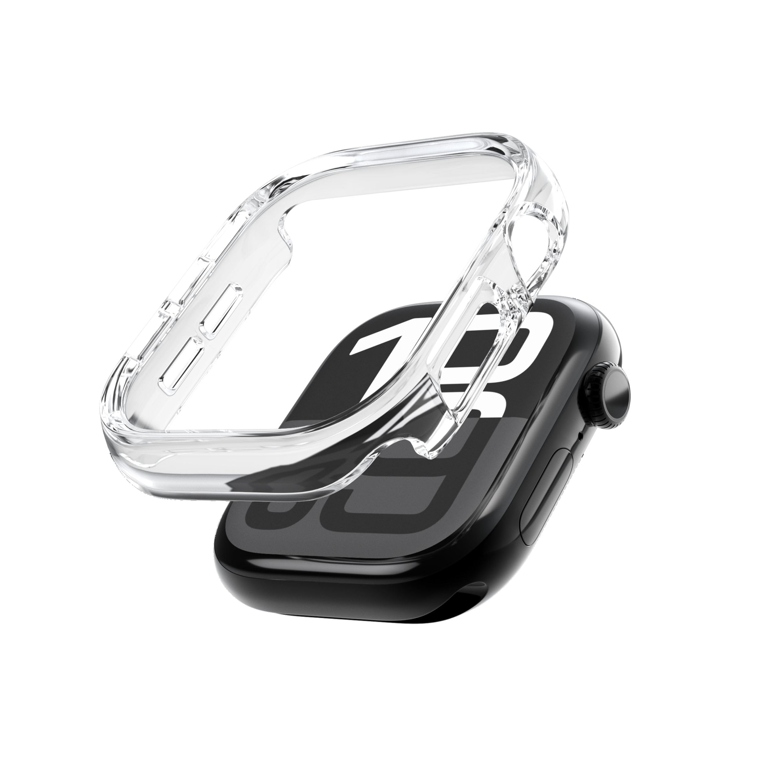 Funda para Apple Watch protector completo transparente Vonmählen para deporte 7