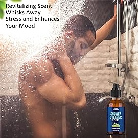 Eucalyptus Shower Steamer Spray 2 fl oz - Aromatherapy Shower Mist with Essential Oils - Eucalyptus Steam Spray for Sauna, Spa, Bathroom & Room - Nexon Botanics