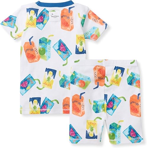 Miniatura 233 de Burt's Bees Baby Pijama para niña, 2 piezas, camiseta de manga larga y pantalones de algodón orgánico