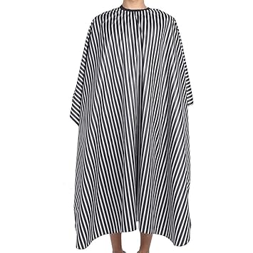 Professional Waterproof Hair Styling Cape, Nylon Hairdressing Apron Cutting Salon Haircut Cape Gown Anti-Static Barber Wrap - 150 x 135cm