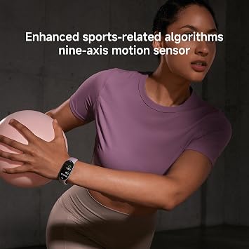 XIAOMI Mi Smart Watch Band 10, 5ATM Waterproof Fitness Step Tracker Sports Digital Smart Watch Health Band for Men Women, 1.72 AMOLED Display, 150+ Sports Modes 24/7 Sleep Monitor (Black)