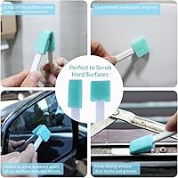 Vista 4 de Juego de cepillos de limpieza pequeños para el hogar, barra de limpieza para detalles de ventilación de automóvil, herramienta de limpieza de huecos