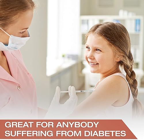 Miniatura 4 de Tilcare Jeringas de insulina ultra finas de 31 G 0.3 cc 0.315 in 516 pulgadas, paquete de 100 jeringas diabéticas sin látex - Jeringa médica estéril