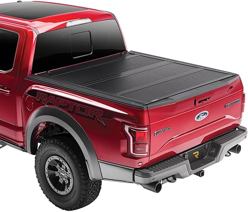 BAK BAKFlip F1 - Cubierta Tonneau rígida y enrollable para caja de camioneta, 772329, se adapta a la caja del Ford F-150 de 2015 a 2020 de 5 pies 7