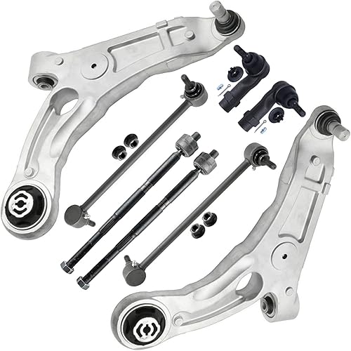 Miniatura 139 de Detroit Axle - Kit de suspensión delantera de 8 piezas para Toyota Sienna 2004-2010, brazos de control inferiores con rótulas interiores exteriores