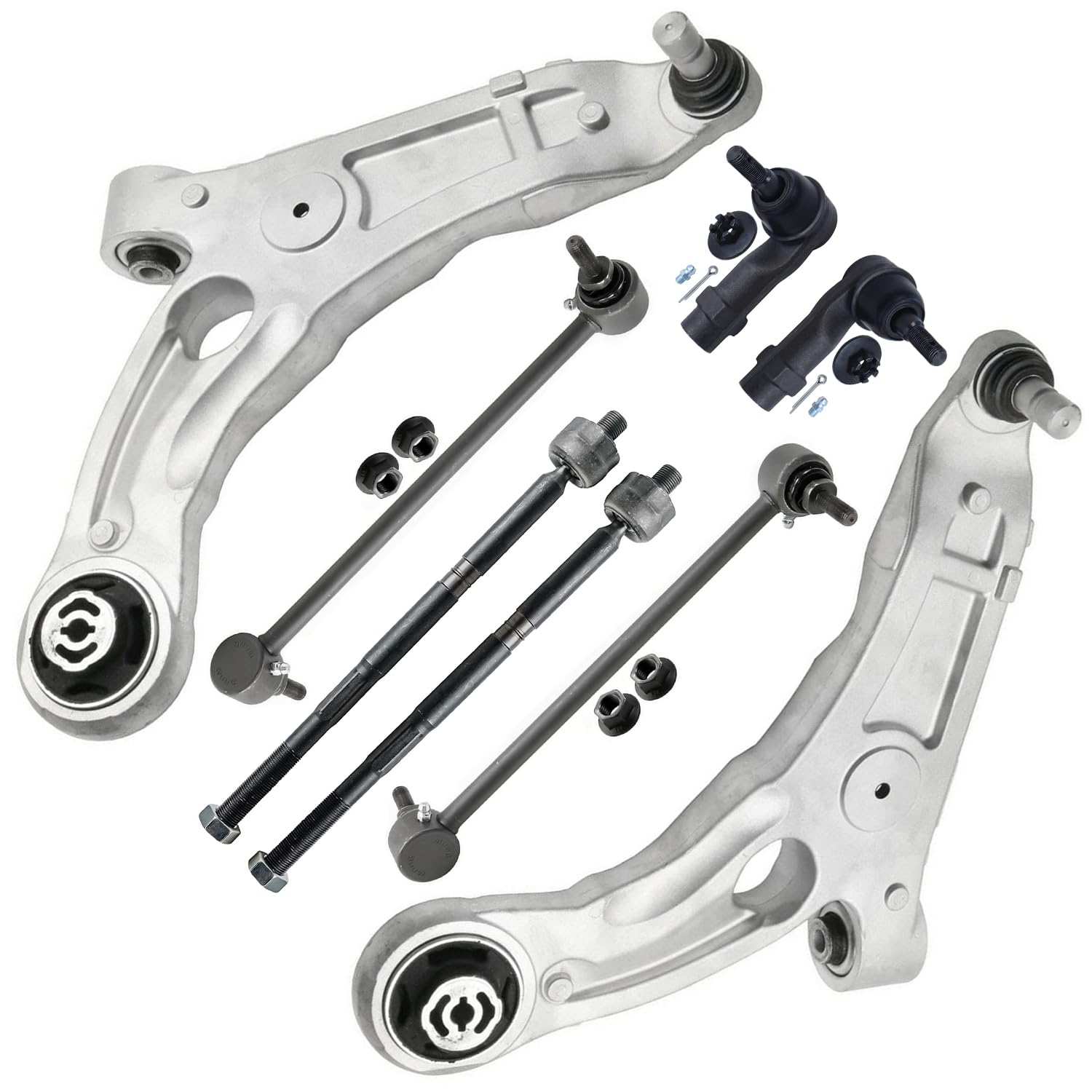 Detroit Axle - AWD Front Lower Control Arms w/Ball Joints Sway Bar Links