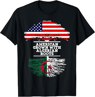 Gift For Algerian - With Roots From Algeria Tee Shirt T-Shirt