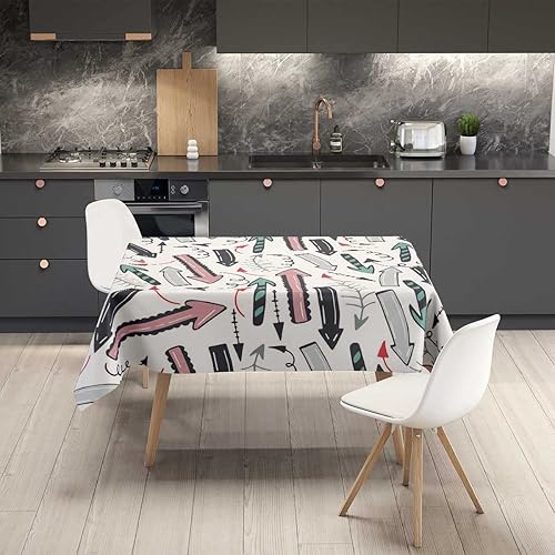 Vista 58 de K679 Galaxy Mantel Redondo para Mesa De 4 Sillas Mantel al Aire Libre Para Cocina Comedor Fiesta 30 X 30 Pulgadas