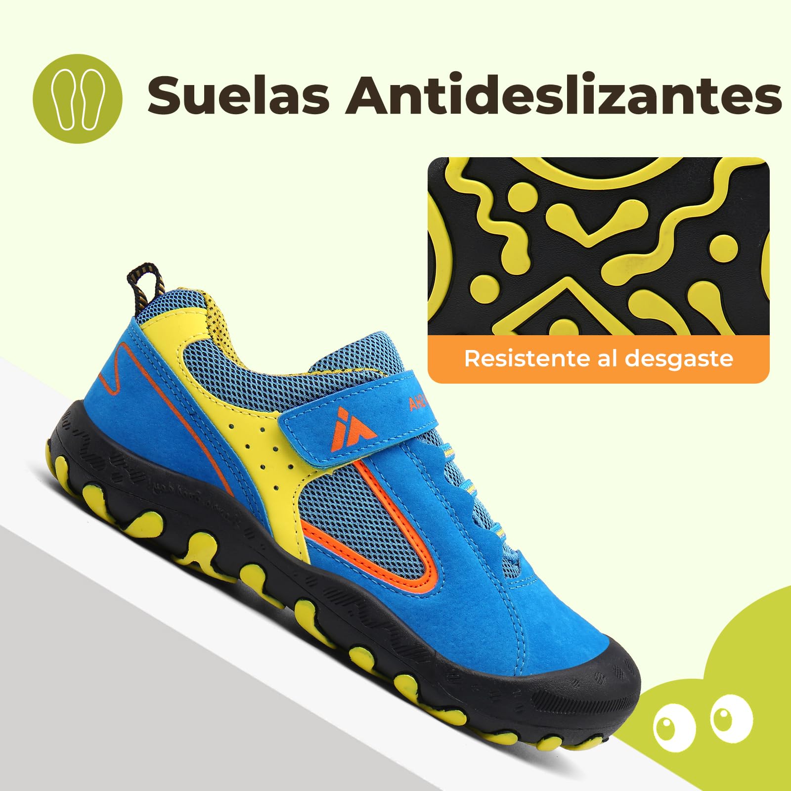 Mishansha Zapatillas de Deporte Niños Ligeras Transpirable Zapatos de Correr Antideslizante Sneakers, Unisex-niños