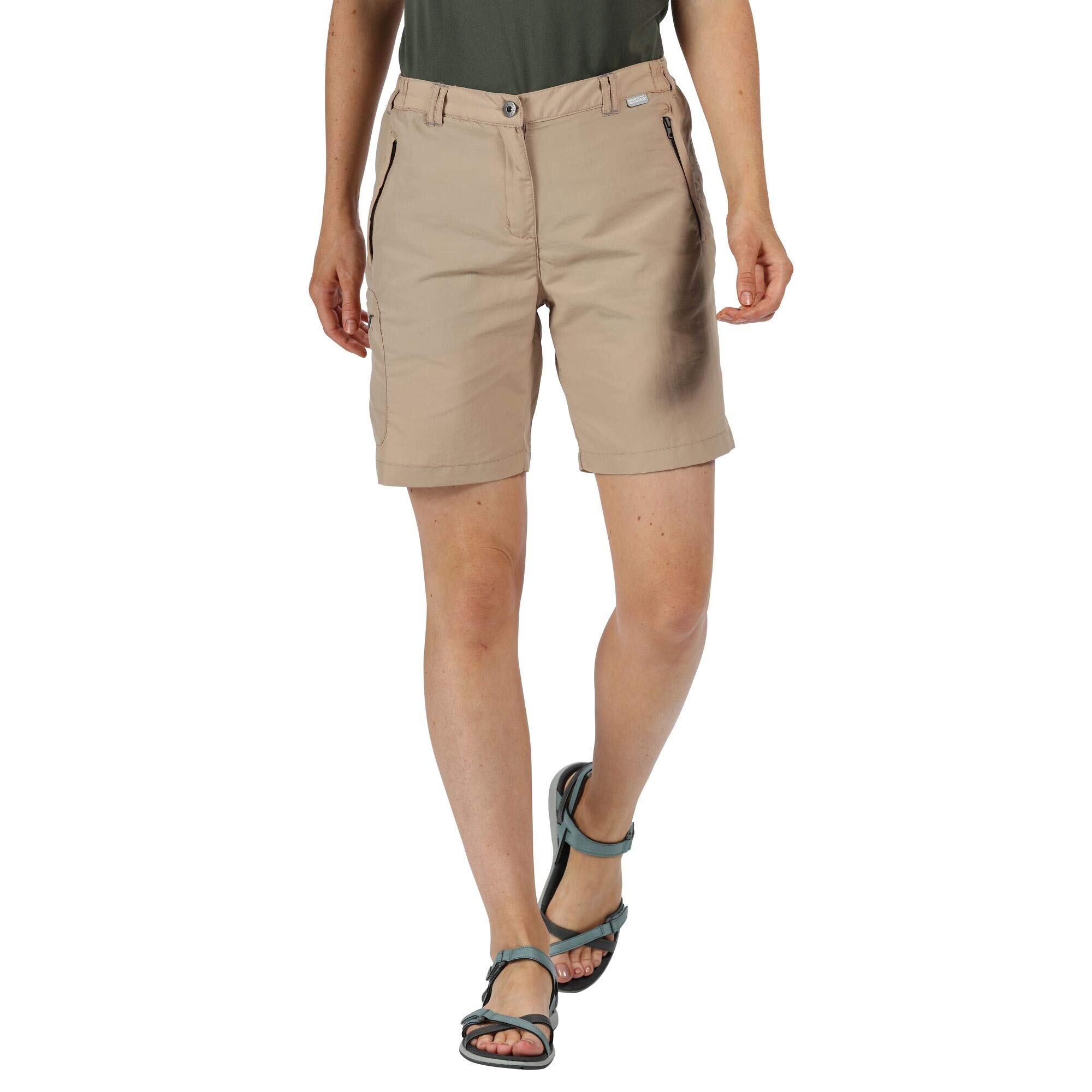 Regatta Women's Chaska II Quick Drying Walking Shorts - Moccasin 18