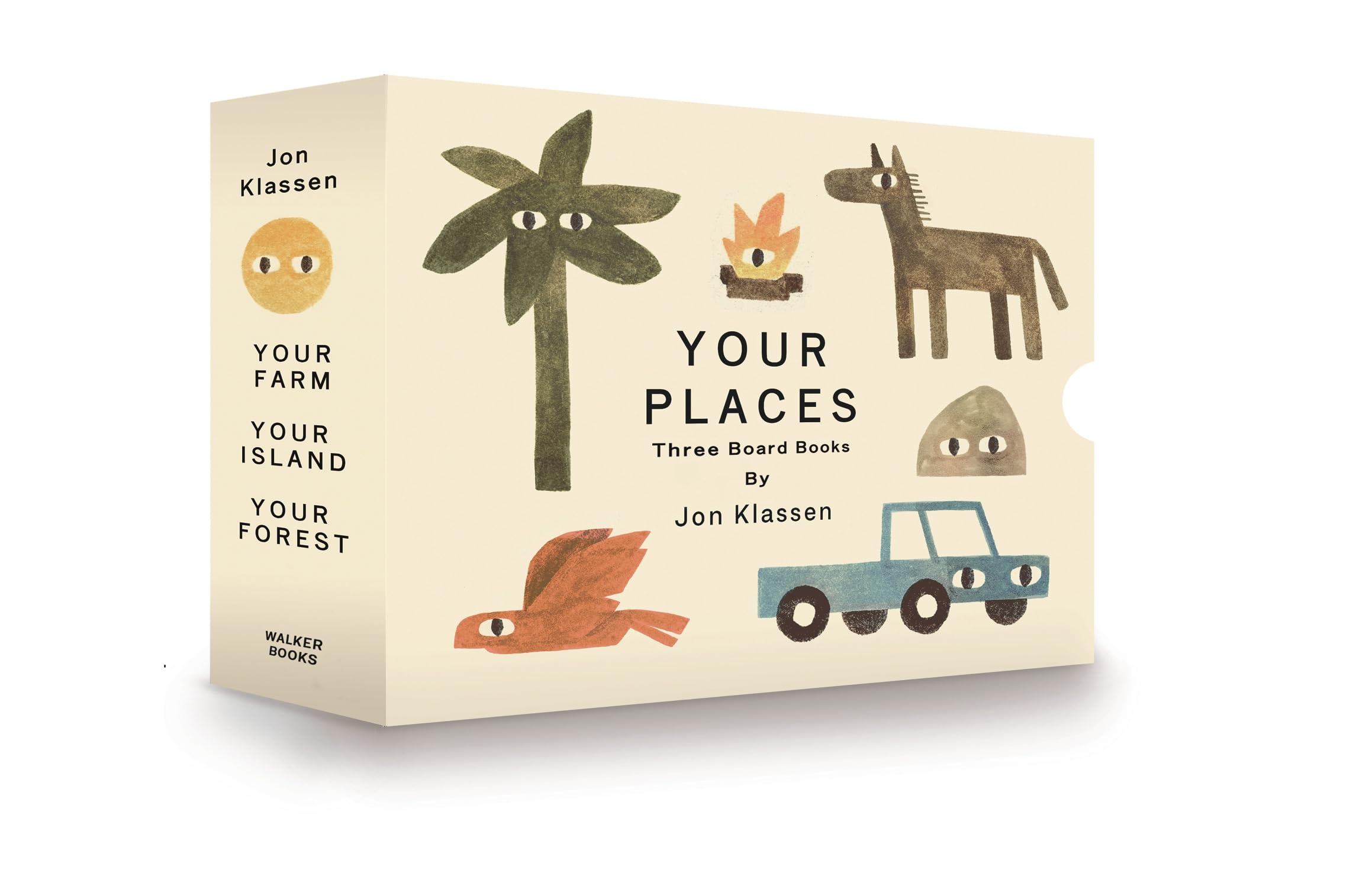 Your Places Box Set: A trio of board books for the youngest of children from the beloved Jon Klassen, perfect for gifting as a first board book collection