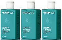 Vista 22 de Medix 5.5 Gel de Limpieza Corporal Exfoliante de Ácido Glicólico + Ácido Láctico Borrador de Protuberancias KP Exfoliante AHA para el Cuidado