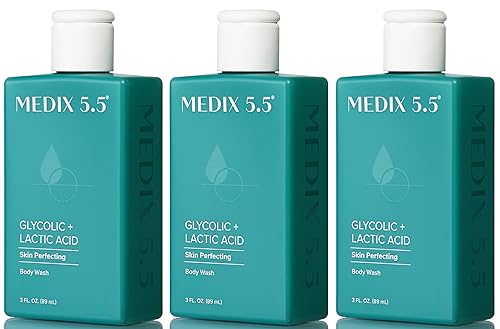 Vista 53 de Medix 5.5 Gel exfoliante de ácido glicólico + ácido láctico KP Bump Eraser AHA exfoliante para el cuidado de la piel Queratosis pilaris y acné