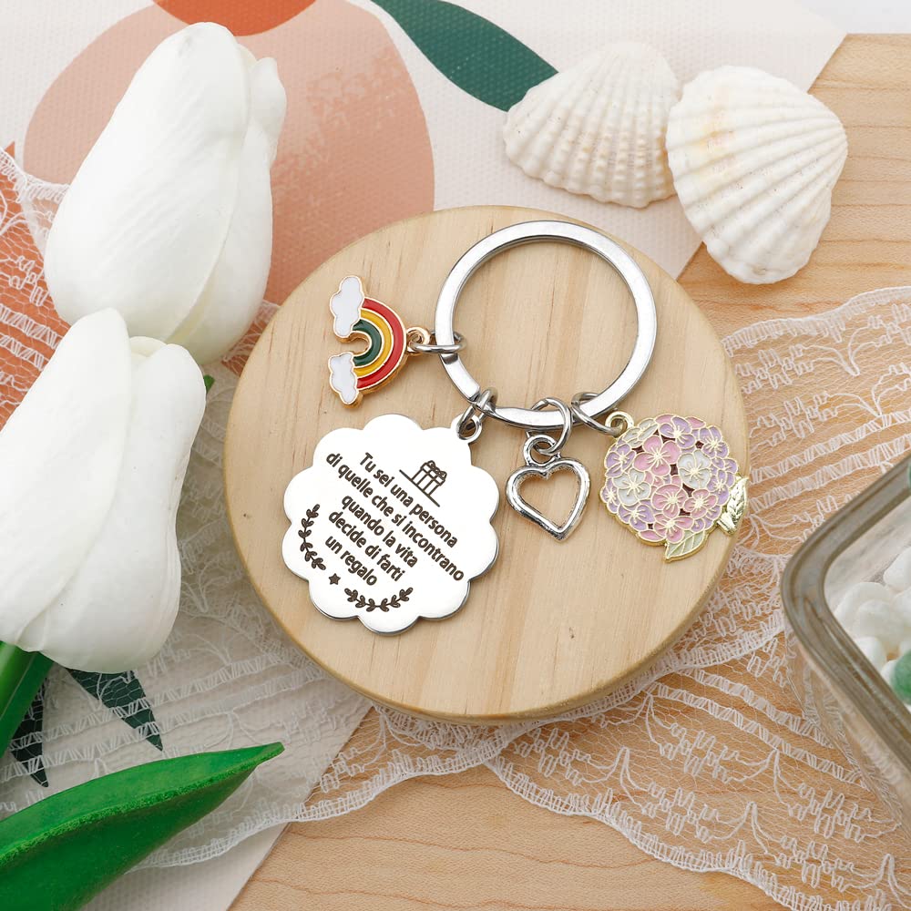 BOMEON Regalo Amica,Regali Migliore Per Amica,Portachiavi Amicizia,Idee Regalo Donna Amica,Regalo Amica Natale,Regalo Amica Speciale,Idee Regalo Originali Per Amica