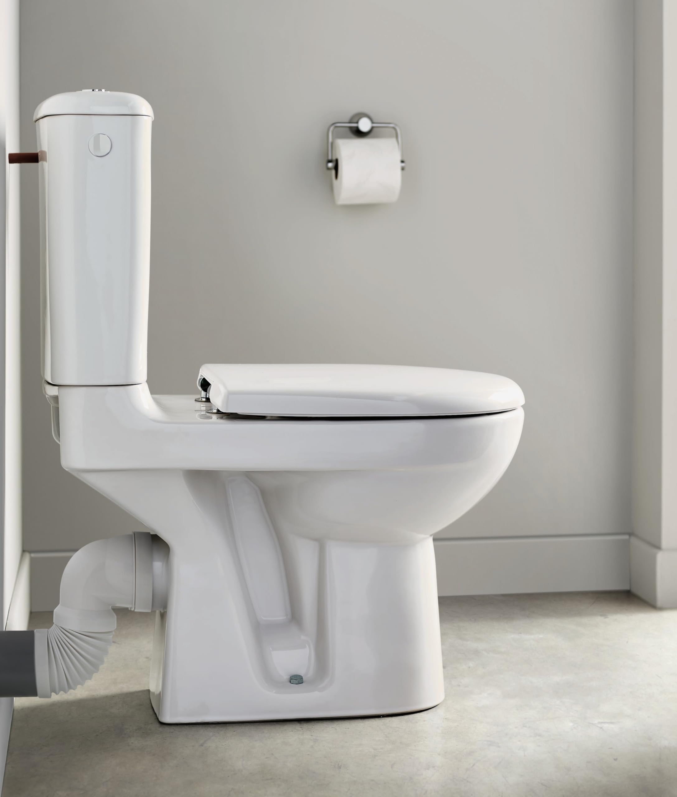 Wirquin 70718813 - Tubo per WC angolare estensibile da incollare, bianco