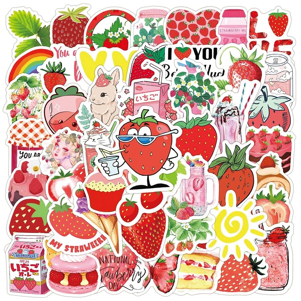 Affoto London Aufkleber für Laptop(50PCS),Geschenk für Kinde