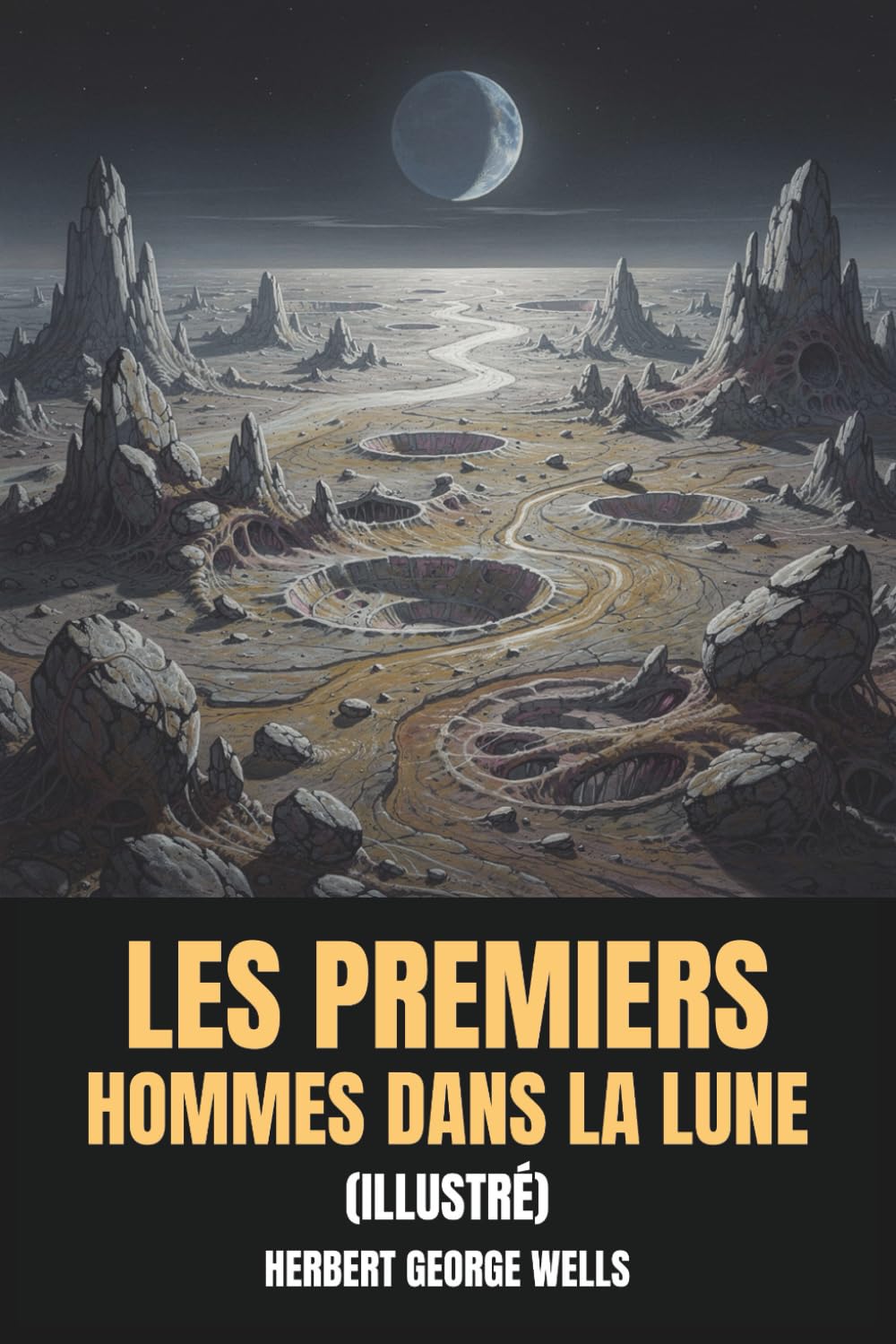 Les Premiers Hommes dans la lune (Illustré)