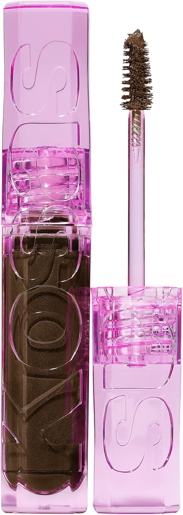 Kosas Air Brow Fluff & Hold Treatment Gel - Tinted | Longwear, Fuller Brows, (Dark Brown)
