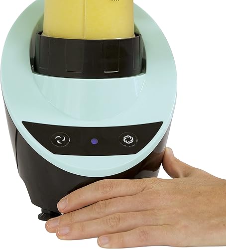 Miniatura 7 de Yonanas Licuadora personal con tapa para llevar para batidos, batidos, mezclas de bebidas, salsas, sin BPA, 300 vatios, menta, verde