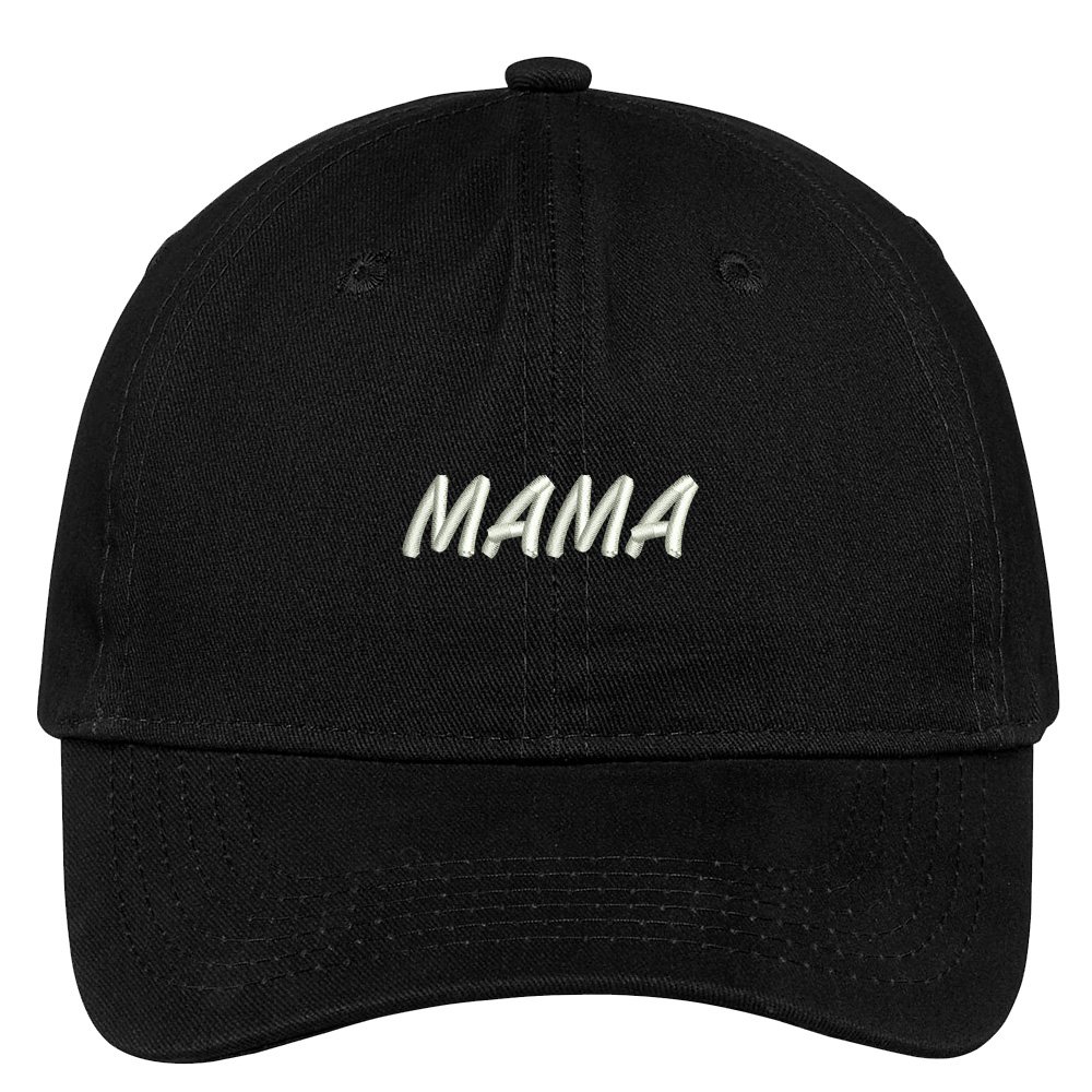 Trendy Apparel ShopMama Embroidered Soft Crown 100% Brushed Cotton Cap
