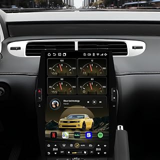 14.5inch 4G Network Radio for Chevrolet Camaro Upgrade 2010-2015,Stereo Replacement,QLED Touch Screen,8core Qualcomm CPU 4GB RAM 64GB ROM,Carplay and Android Auto