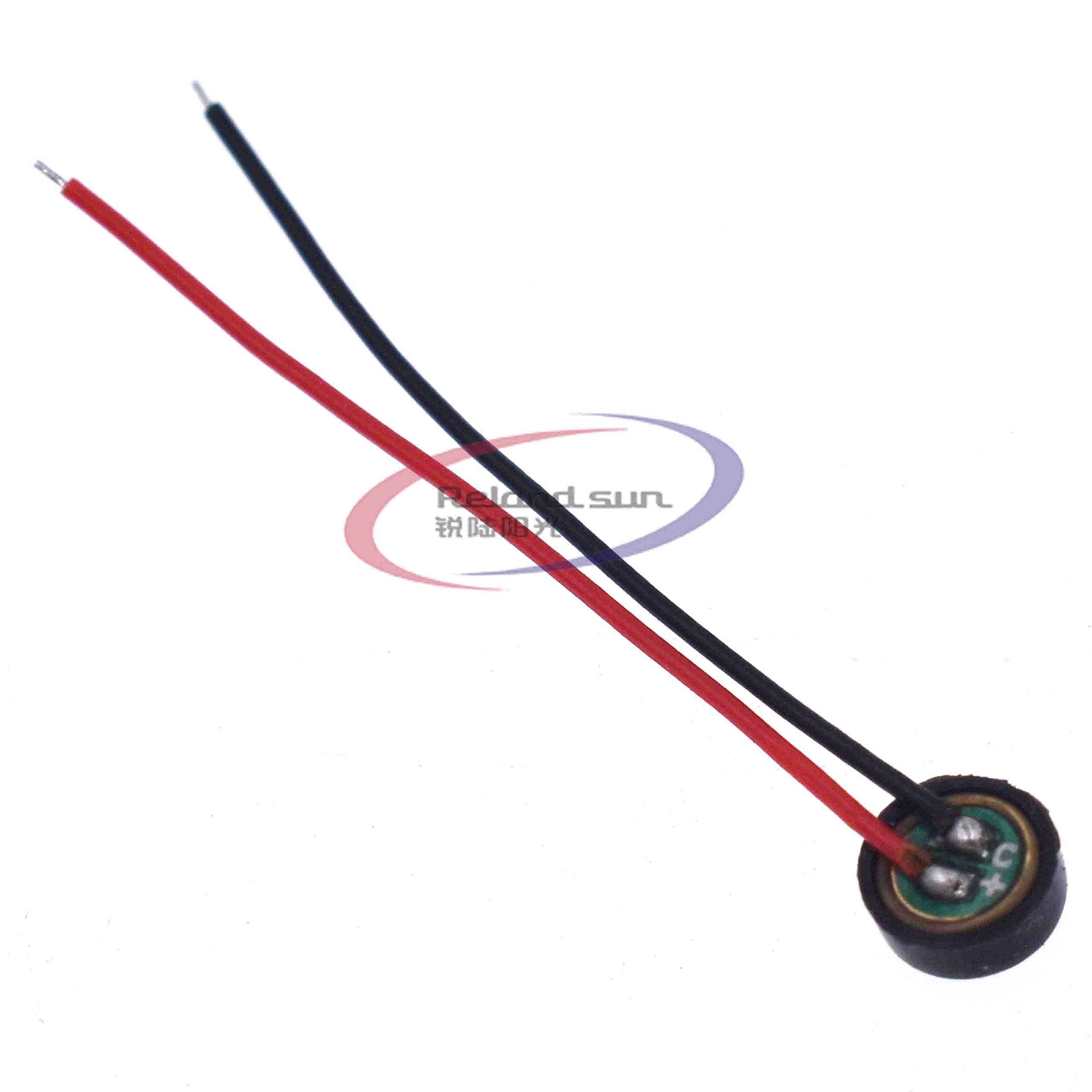 5PCS 41.5mm Electret Condenser Microphone MIC Capsule 2 Leads W 4x1.5 mm