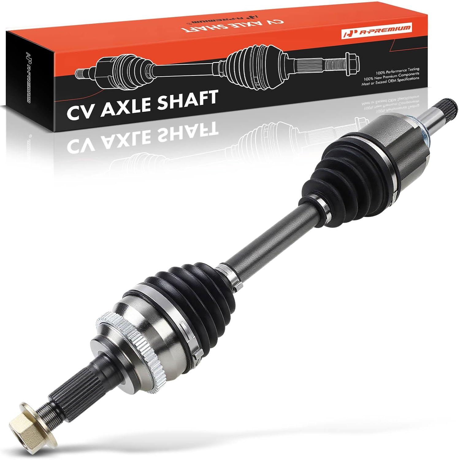A-Premium CV Axle Shaft Assembly Compatible with Ford Edge 2007-2014 & Lincoln MKX 2007-2015, 3.5L 3.7L, Front Left Driver Side, Replace# 7T4Z3A427A, 7T4Z3A427B