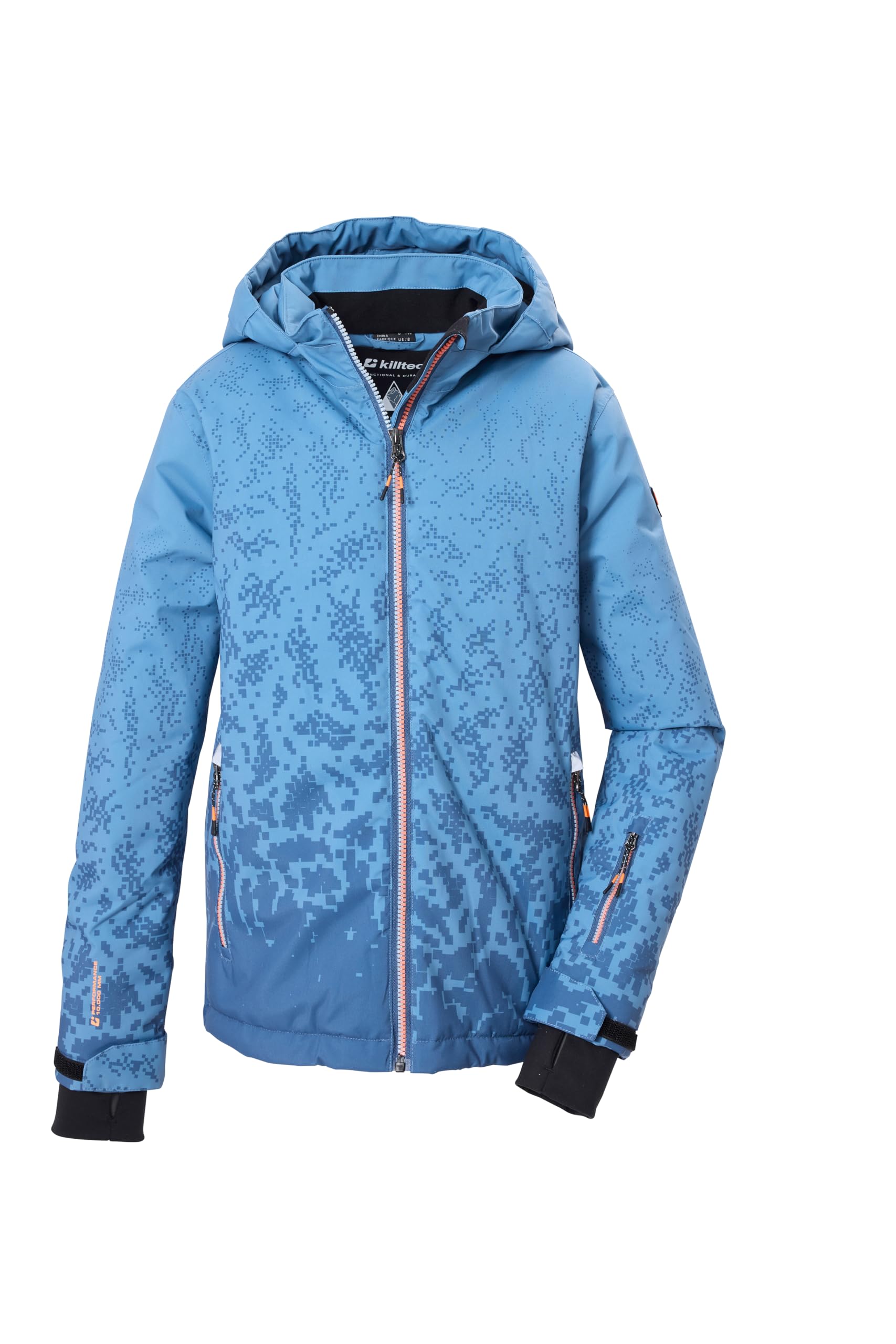 Killtec Ksw 204 Bys Ski Jckt Giacca da sci con cappuccio e paraneve Bambini e ragazzi