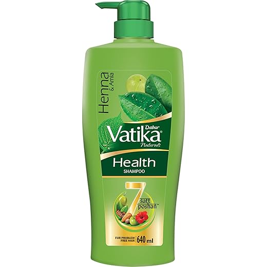 Vatika Health Shampoo 640ml - Smooth Hair