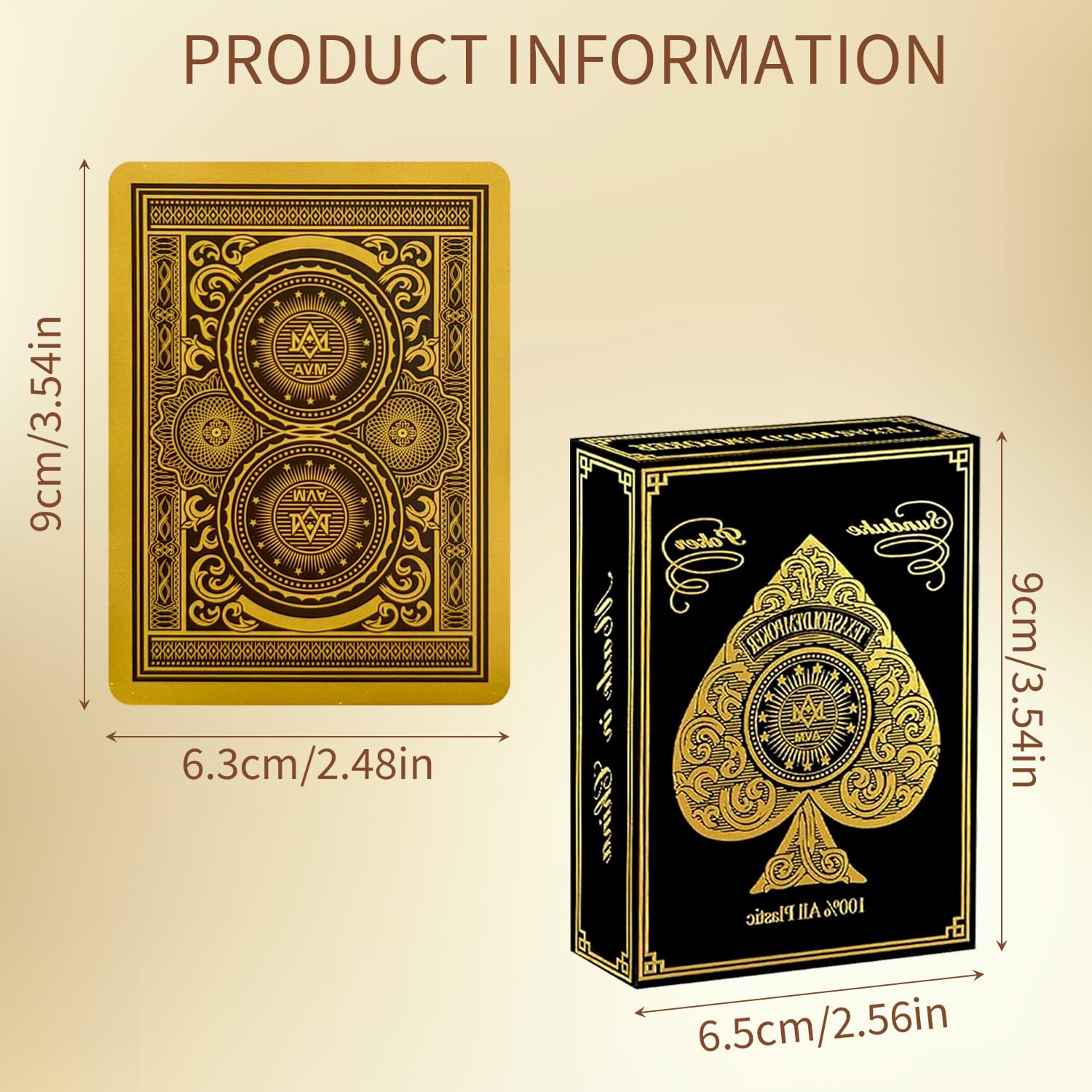 VLYX Waterproof Plastic Playing Cards - Image 2