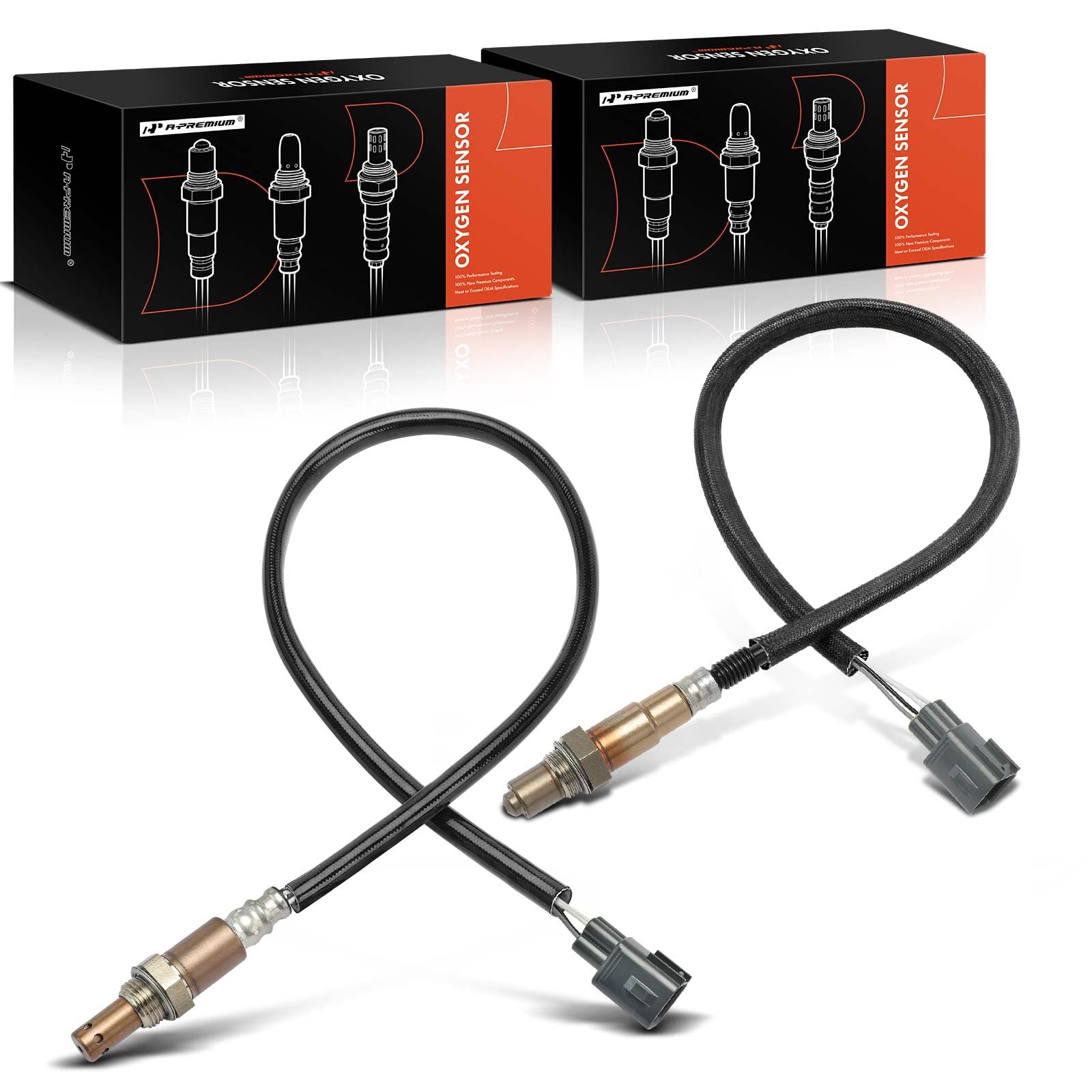 A-Premium O2 Oxygen Sensor Compatible with Lexus IS200t 2016-2017, IS300 2018-2022, GS200t 2016-2017, GS300 2018-2019, RC200t 2016-2017, RC300 2018-2022, 2.0L, Upstream and Downstream, 2-PC Set-picture-29