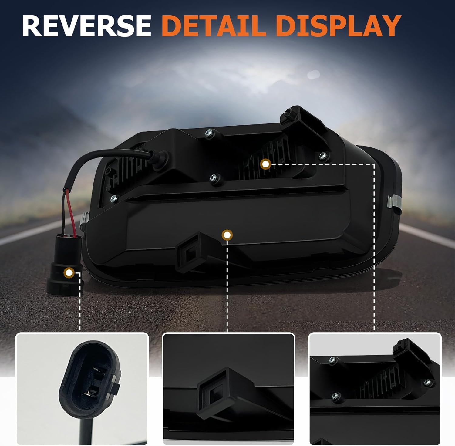 LED Fog Lights Compatible with 2009 2010 2011 2012 2013 2014 Ram 1500 2500 3500 Taillights with DRL 1 Pair Front Bumper Driving Fog Lamps clear lens