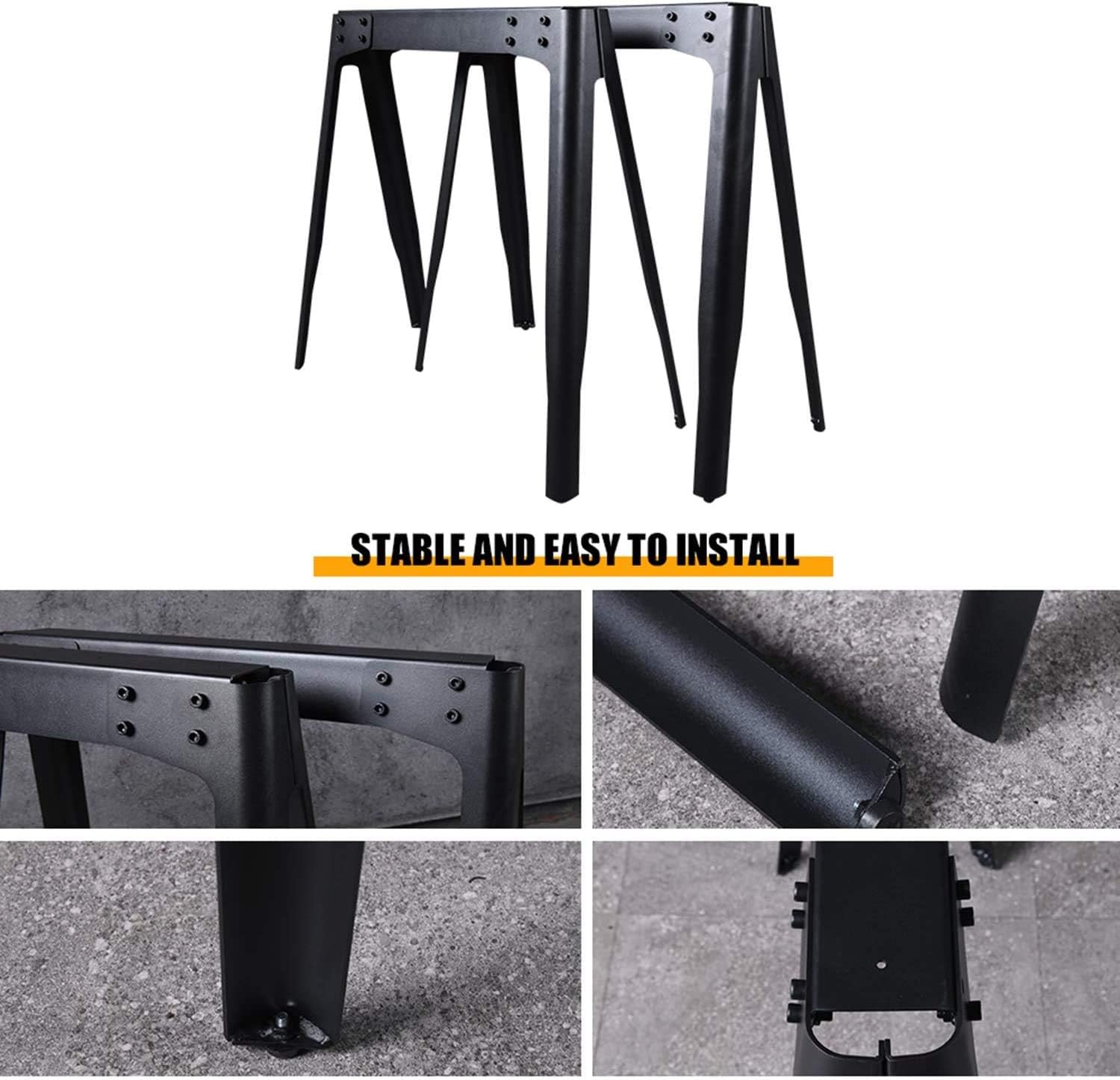 Bеѕt Dеаl Chеар 🛒 Topower Black Steel Table Legs Solid Iron Support Feet Bar Laptop Desk DIY Bench Legs Office Furniture Legs Tube Table Legs Set of 2 (A-Leg) Suреr Bіg Clеаrаnсе! Topower Black Steel Table Legs Solid Iron Support Feet Bar Laptop Desk DIY Bench Legs Office Furniture Legs Tube Table Legs Set of 2 (A-Leg)