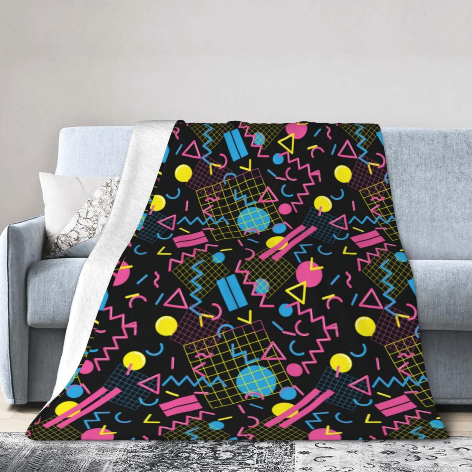 Noble Ren 8090memphis Ultra-Soft Micro Fleece Blanket Winter Warm Soft Lannel Fleece Throw Blanket For Couch Sofa Bed 80"X60"