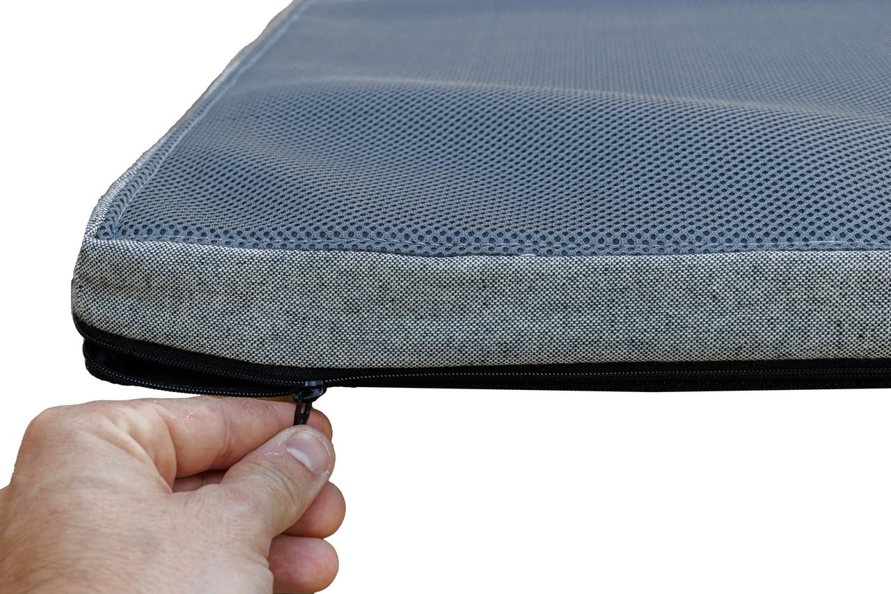 Tyrol Matelas TECHREFRESH, Matelas pour Chien Moyen, Matelas Chien Régulateur de Température, Résistance au Poids, Accessoire Chien Facile à Entretenir, 1000X70X3CM