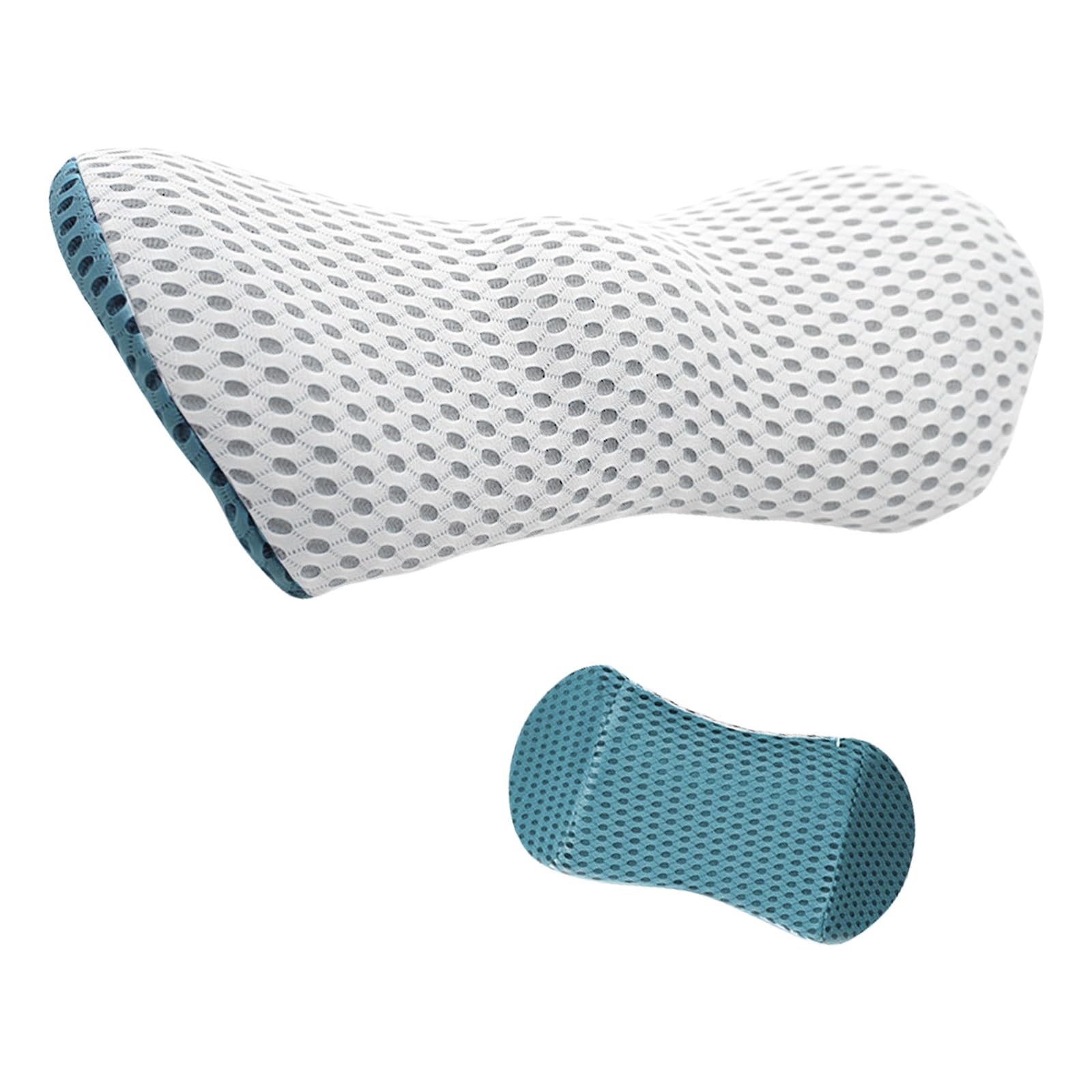 CRFFZ Ergonomic Lumbar Pillow for Chair and, Memory Foam Back Cushions for Lower Back Comfort Lumbar Pillow