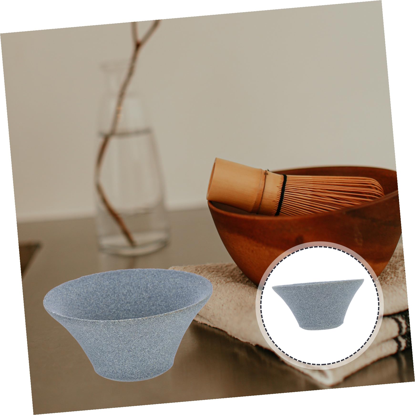 Homoyoyo 2 Pièces Filtre à Thé Céramique avec Invisibles Passoire pour Tasse Infuseur Pratique pour Maison et Bureau Filtre à Thé et Café