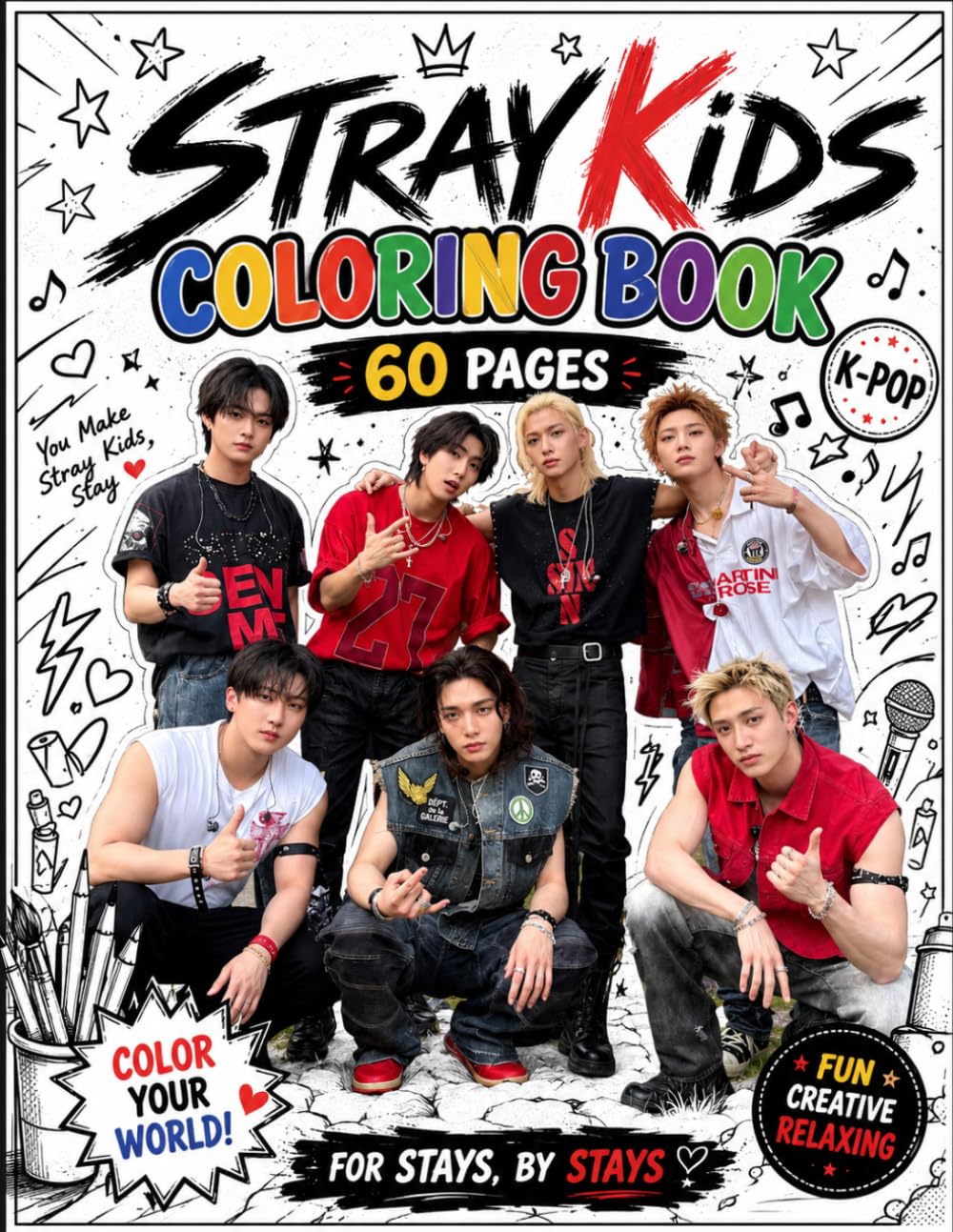 Stray Coloring Book