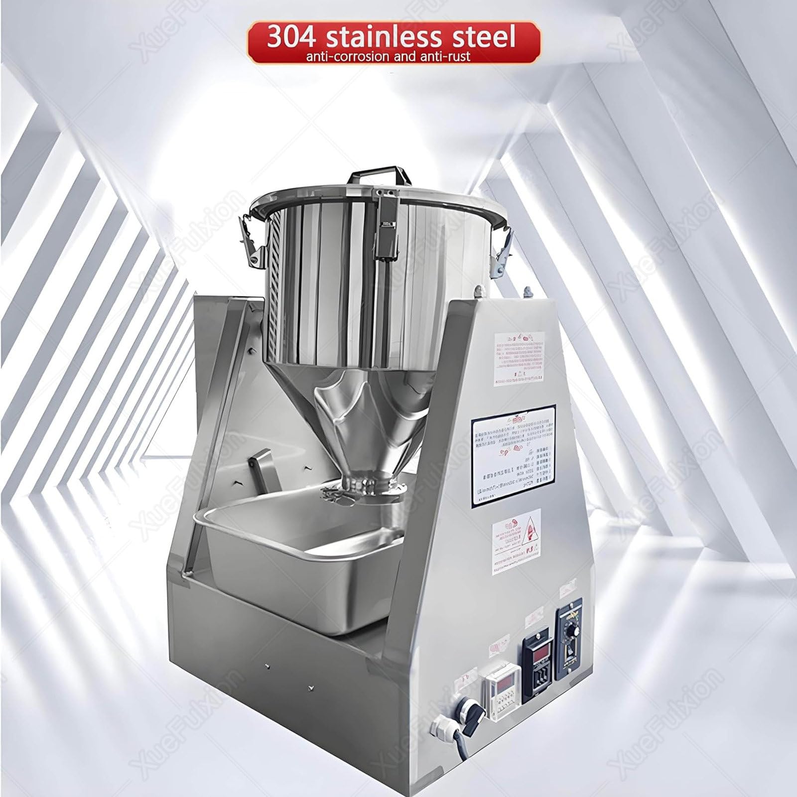 Mezclador De Polvo Seco De Laboratorio,Máquina Mezcladora De Polvo Farmacéutico,Máquina Mezcladora De Polvo Químico,Mezclador De Polvo De Acero Inoxidable 304 10L