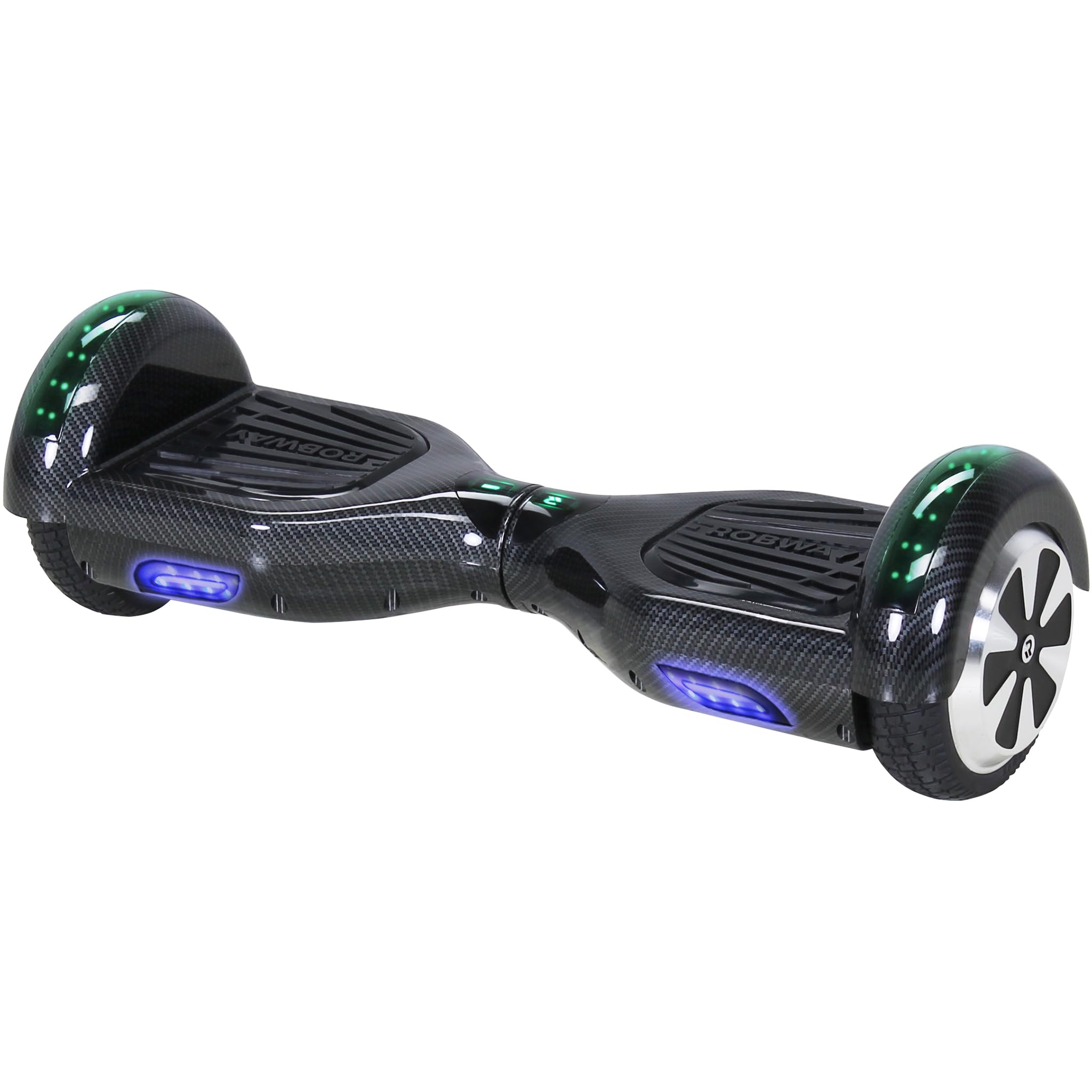 Robway W1 Hoverboard - L'original - Marque Batterie - Hoverboard Tout-Terrain - Gyropode Tout-Terrain pour Enfants (Carbon)