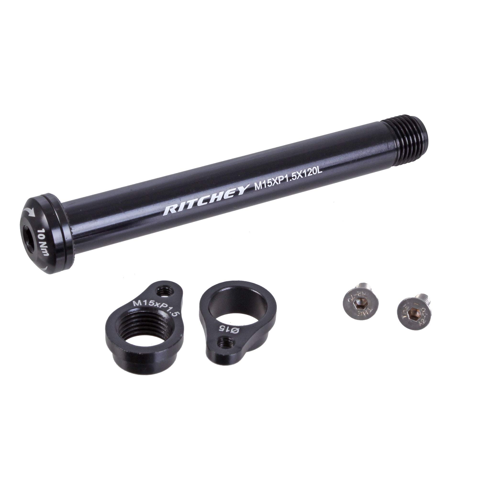Ritchey Conversion Thru Eje para Horquilla Cross/Gravel 12mm Adulto Unisex, Negro