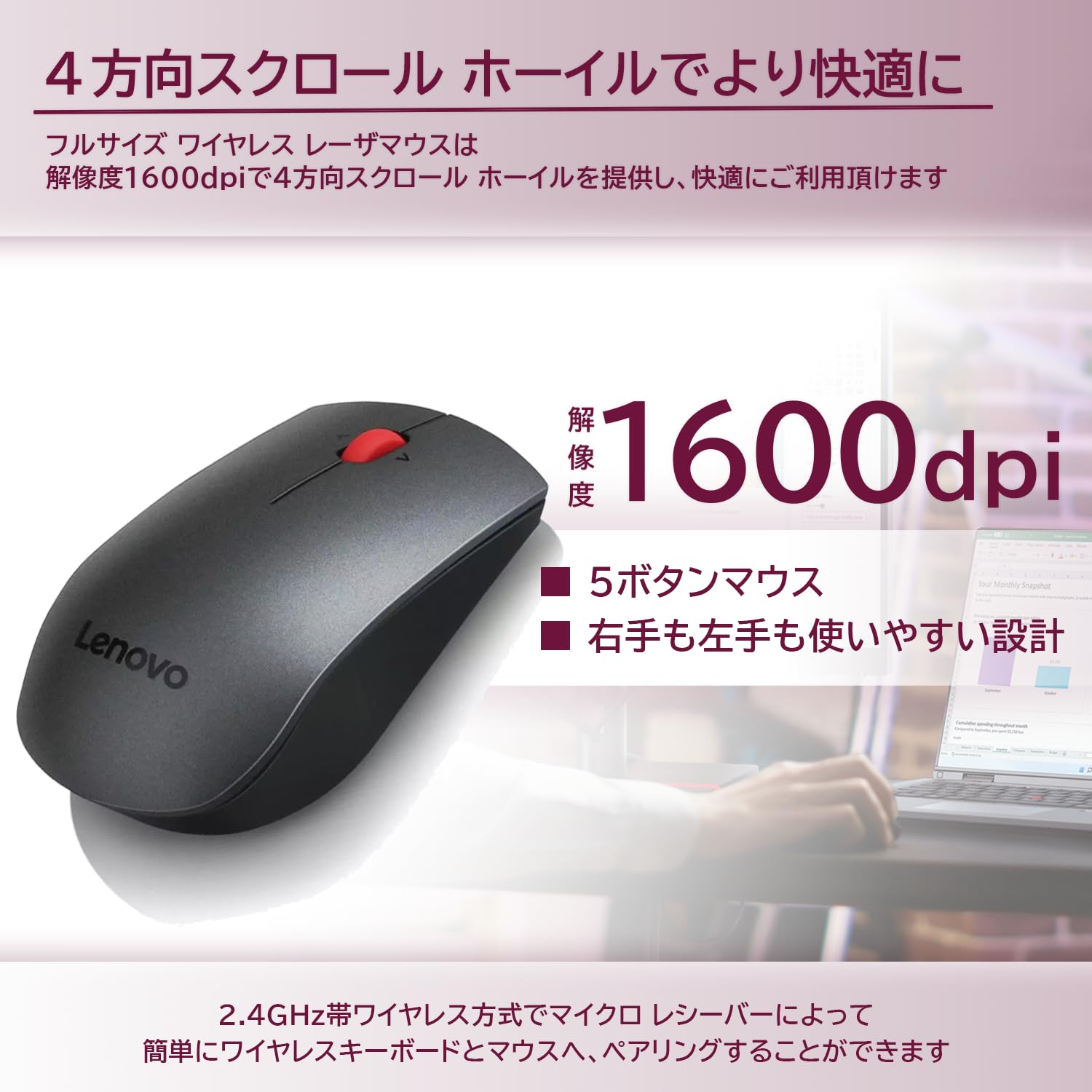 Amazon.co.jp: Lenovo プロフェッショナル ワイヤレス キーボード
