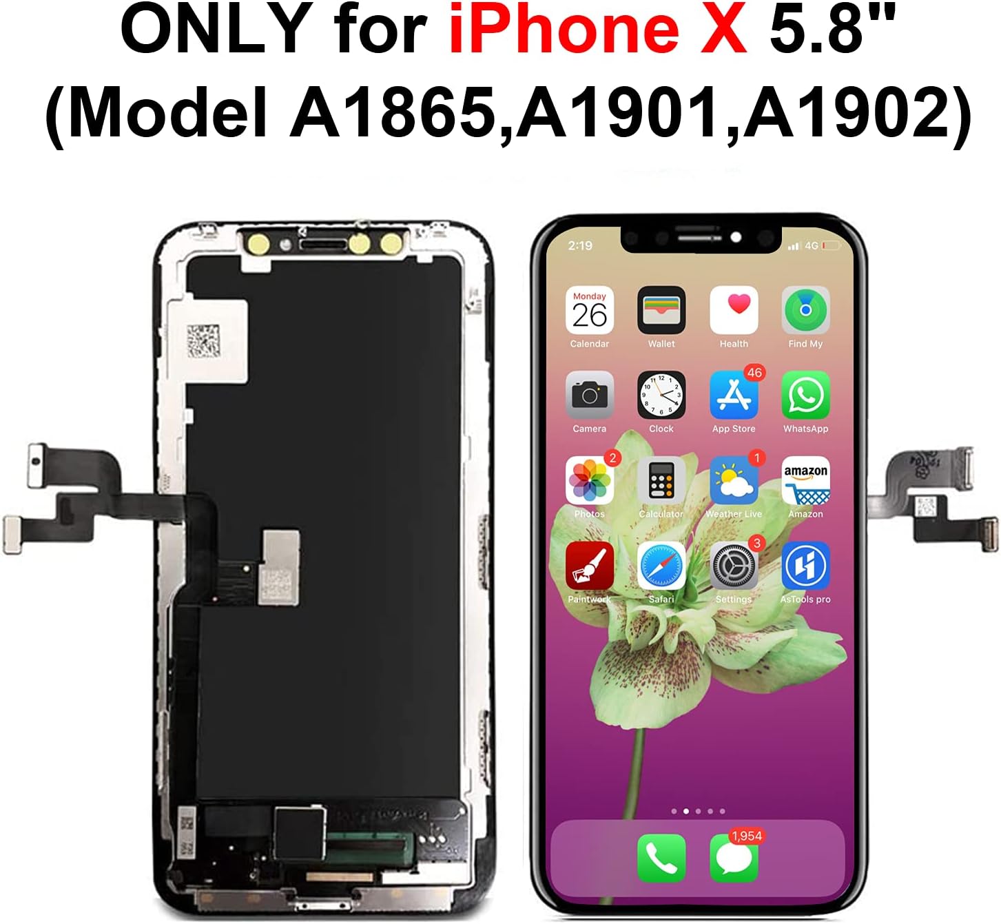 Amazon Iphone 10 Oled Screen Replacement Iphone Xs Max Screen