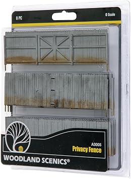 Woodland Scenics A3005 O Privacy Fence