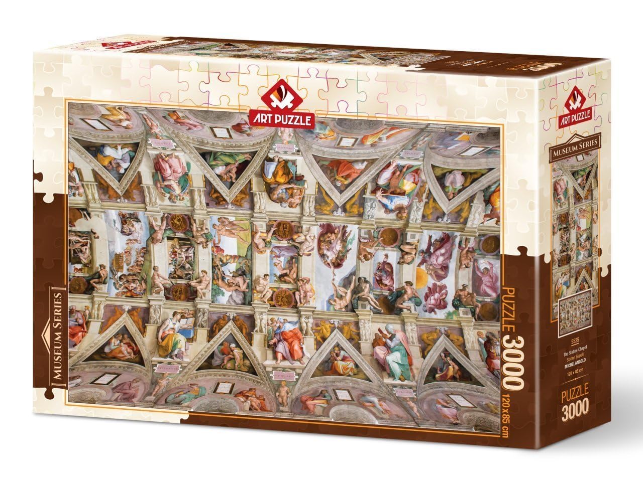Puzzle 3000 pièces : La Chapelle Sixtine
