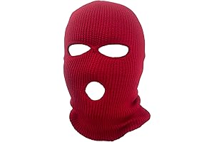 3-Hole Beanie Face Mask Ski-Warm Knit for Men and Women