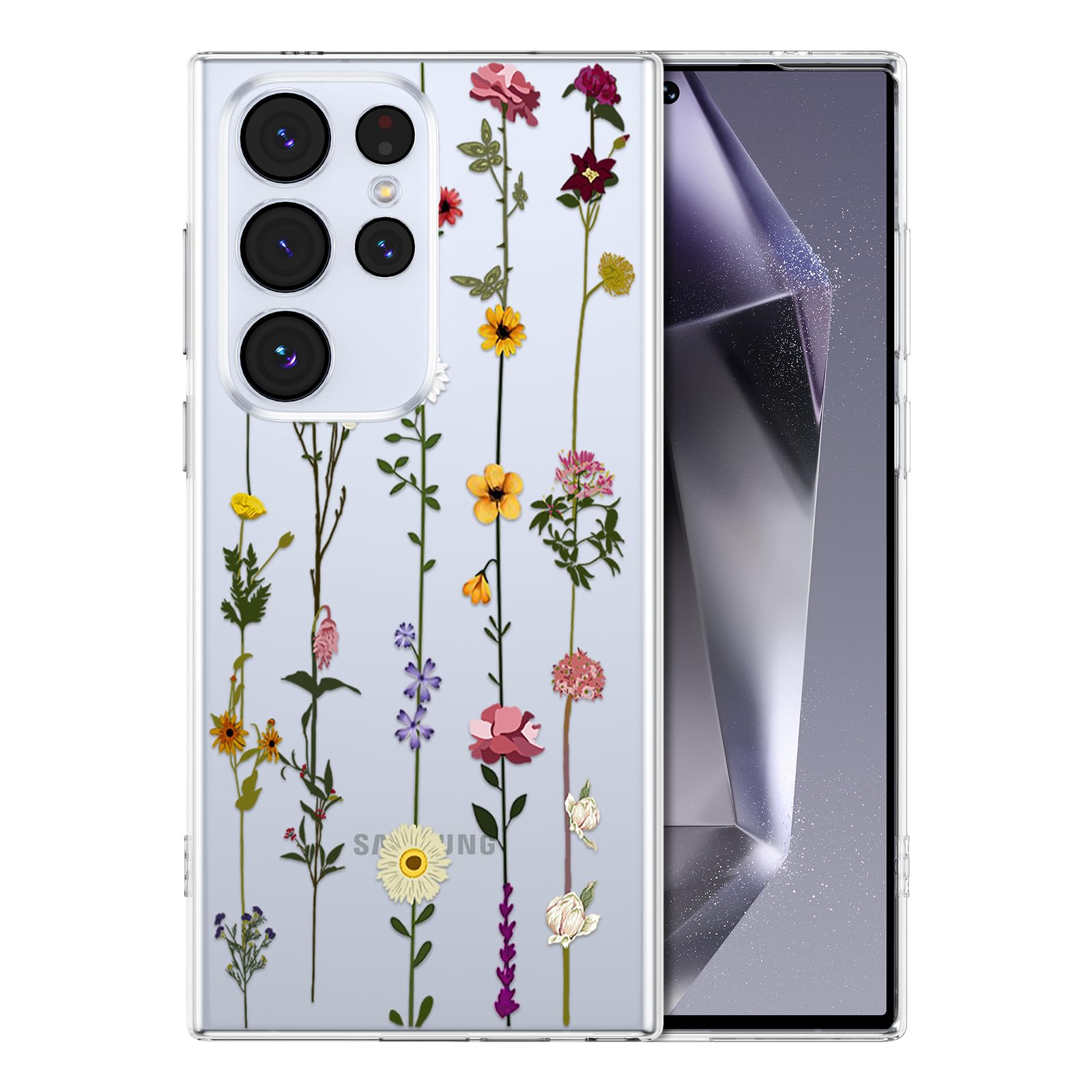 ZTOFERA Hülle für iPhone 14 Plus/15 Plus (6,7 Zoll), Klar Sc