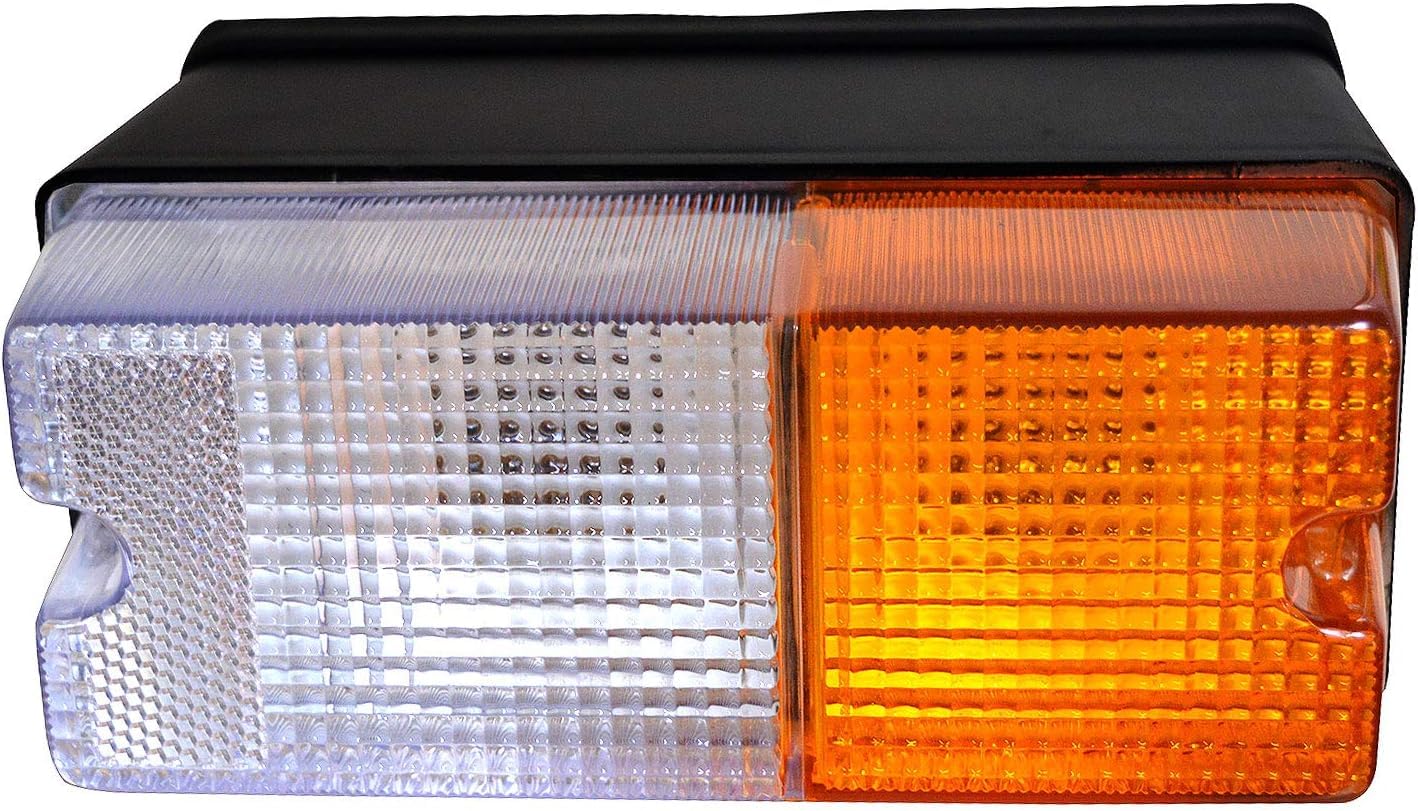 Bajato Juego de Montaje de indicador de Luces Intermitentes Delanteras para Tractor Farmtrac Sonalika Tractor Indo Farm Tractor Standard Tractor y Deutz FAHR Tractor Set con 12v