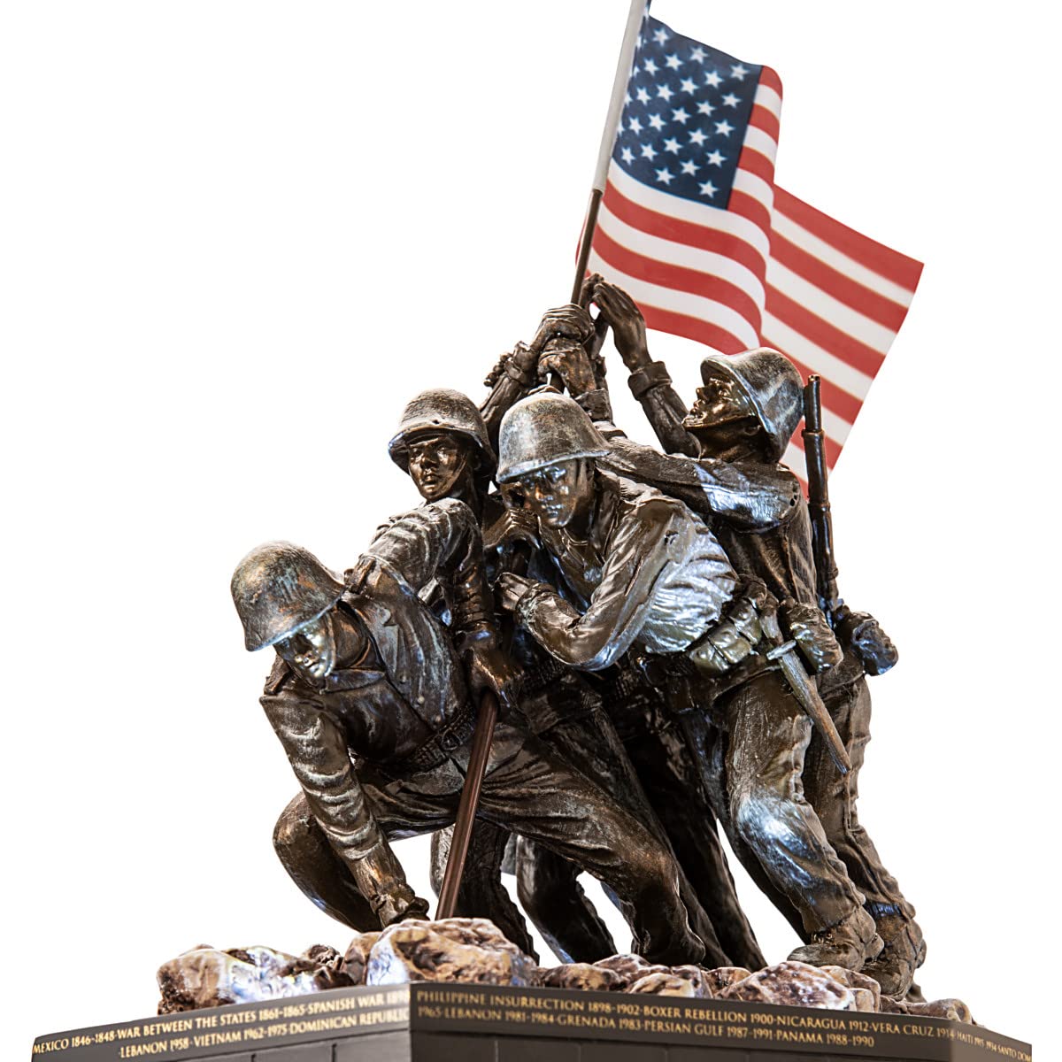 Amazon.com: The Bradford Exchange Iwo Jima Cold-Cast Bronze