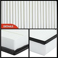 Vista 7 de Filtro de aire de motor A-Premium Compatible con Nissan Rogue 2021-2022, 1.5L 2.5L, Reemplazo para 165466RA0A